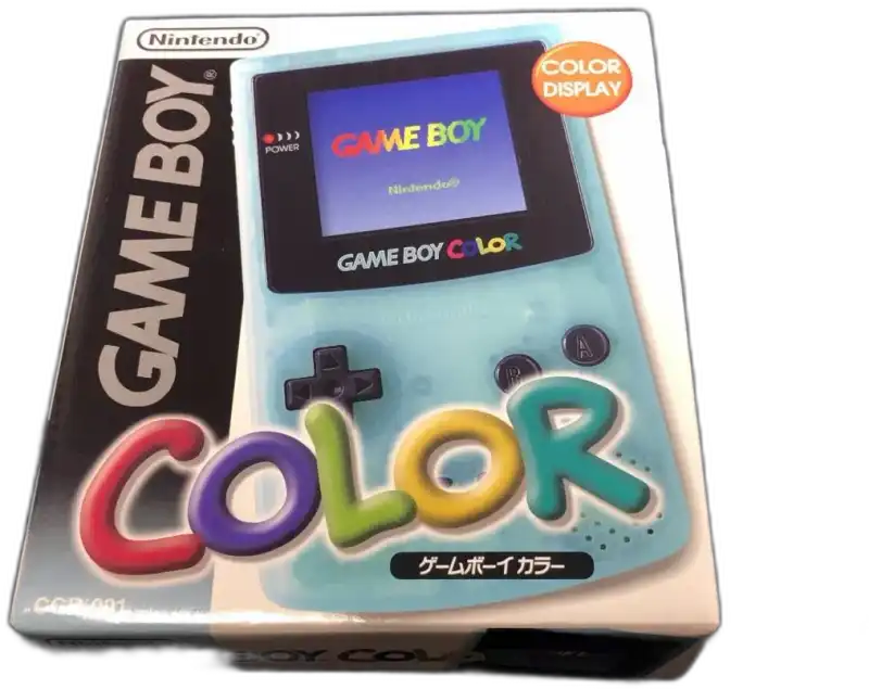  Nintendo Game Boy Color Ice Blue Toys R Us Limited Edition Console