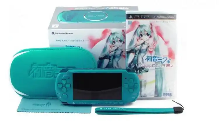 Sony PSP 3000 Hatsune Miku Console - Consolevariations