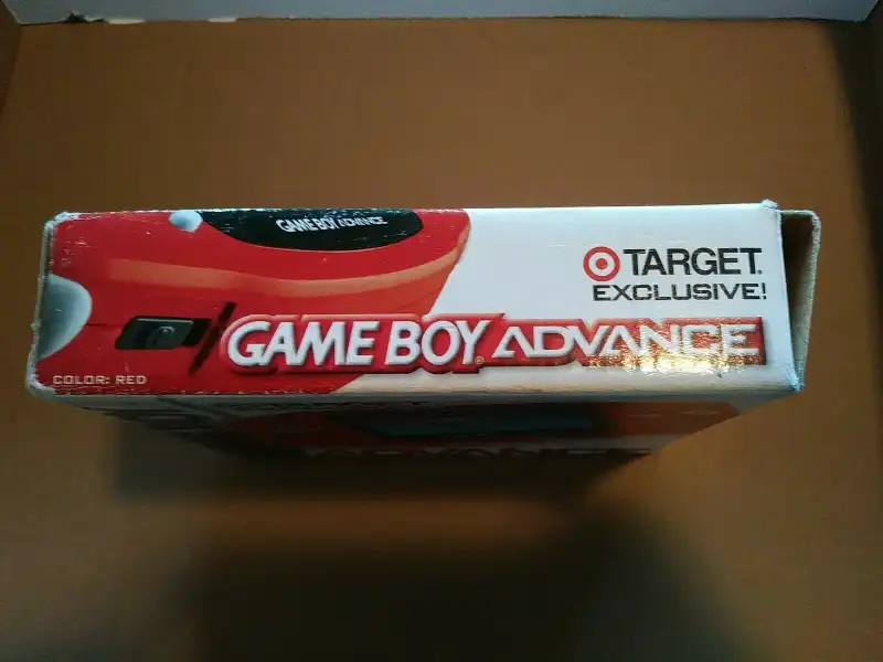 Nintendo Game Boy Advance Target Red Console - Consolevariations