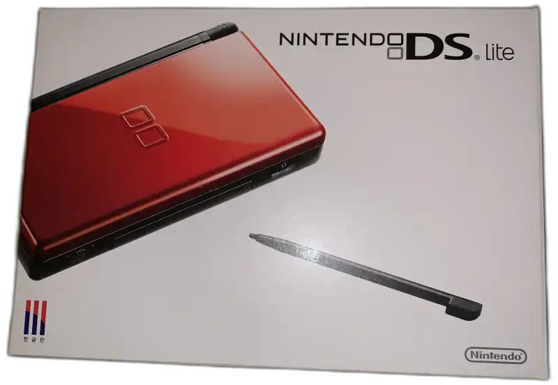 Nintendo DS Lite Crimson & Black Console [KOR]