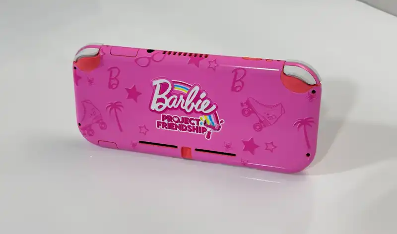 Nintendo Switch Lite Barbie Project Friendship Console