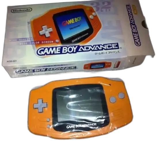  Nintendo Game Boy Advance Spice Orange Console
