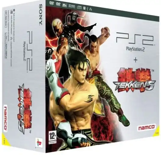  Sony PlayStation 2 Slim Tekken 5 Bundle