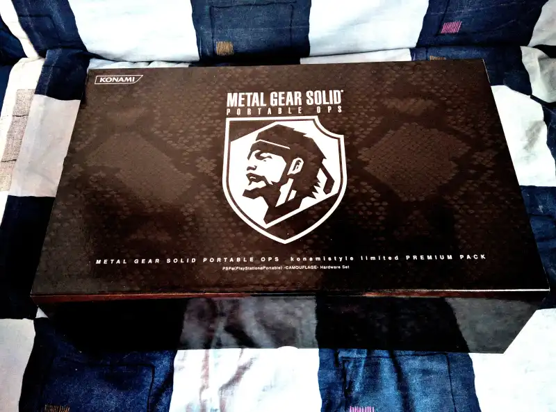  Sony PSP Metal Gear Solid Portable Ops Limited Premium Pack