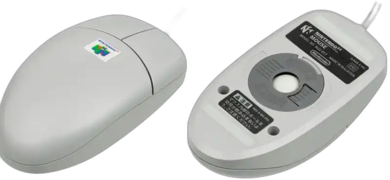  Nintendo 64DD Mouse