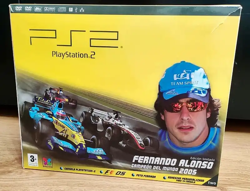 PlayStation 2 Slim Pack Fernando Alonso 2005