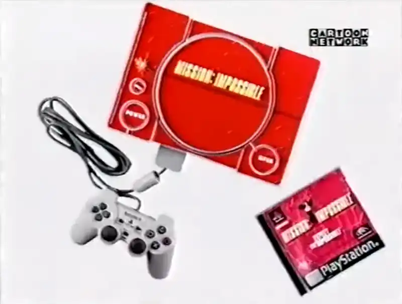  Sony PlayStation AKA Cartoon Network Mission Impossible Console