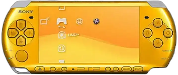  Sony PSP 3000 Carnival Bright Yellow Console