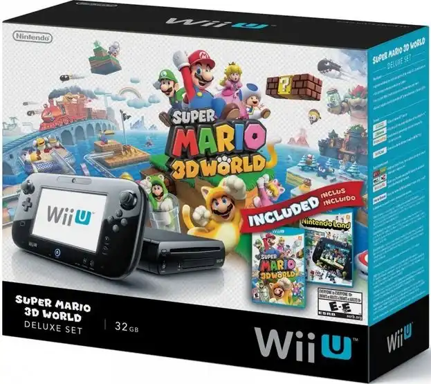  Nintendo Wii U Super Mario 3D World Bundle