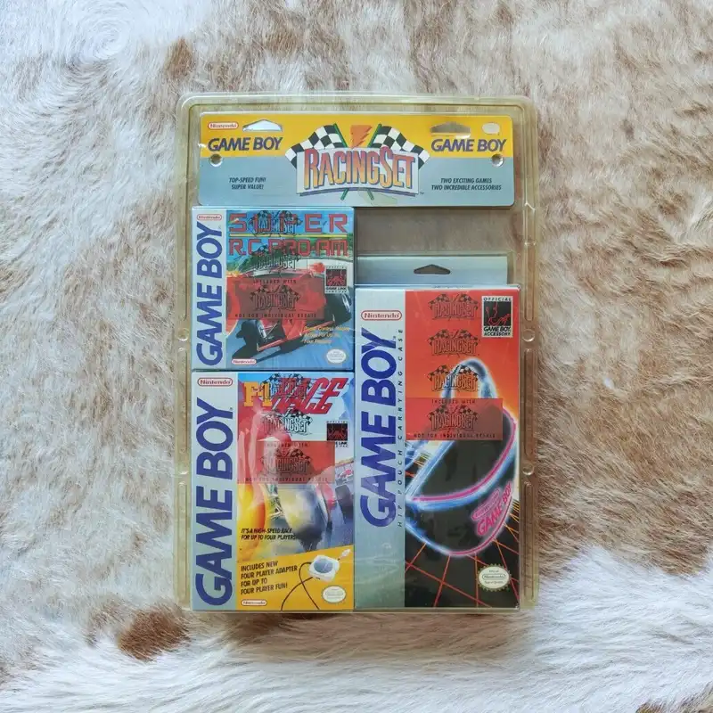  Nintendo Game Boy Racing Set