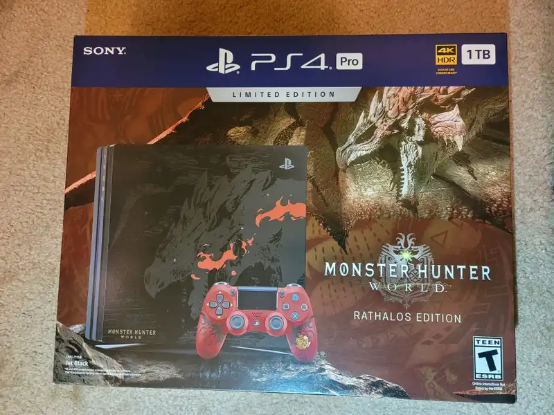 Sony PlayStation 4 Pro Monster Hunter World Console