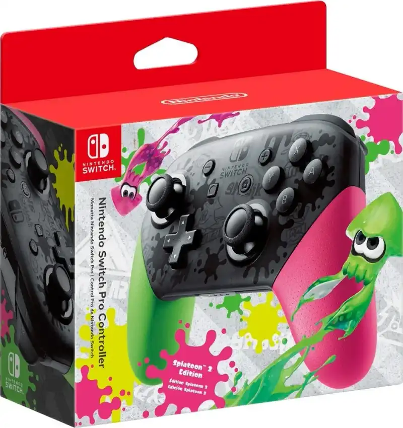 Manette Nintendo Switch Pro Edition Splatoon 3 sur marjanemall aux