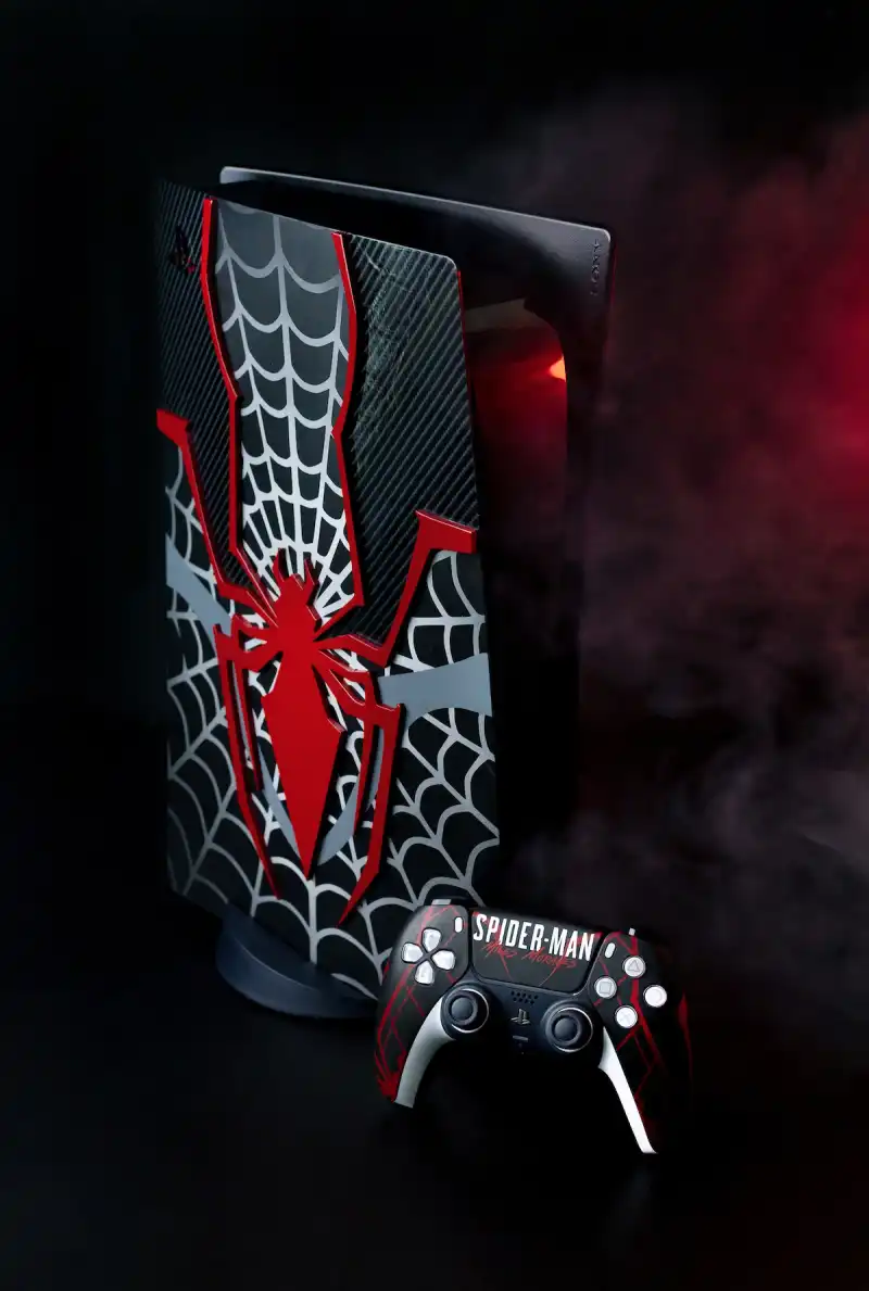 Made my own Spiderman Miles Morales PS5 skin based on the one by