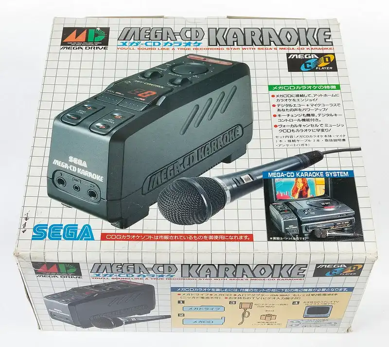 Rare!!! Sega Mega-CD Karaoke PRICE: - Retrogamerph Store