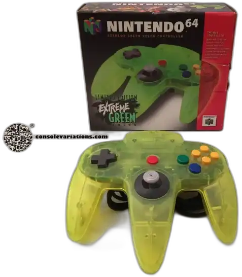  Nintendo 64 Extreme Green Controller