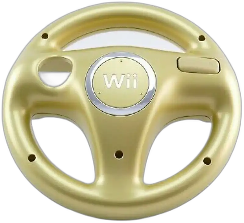  Nintendo Wii Golden Wheel [JP]