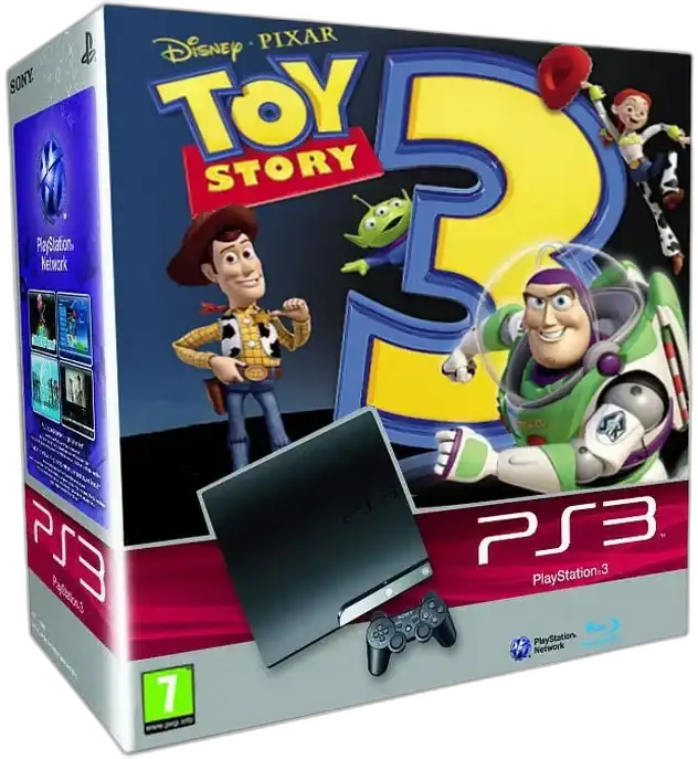 Sony PlayStation 3 Slim Toy Story Bundle