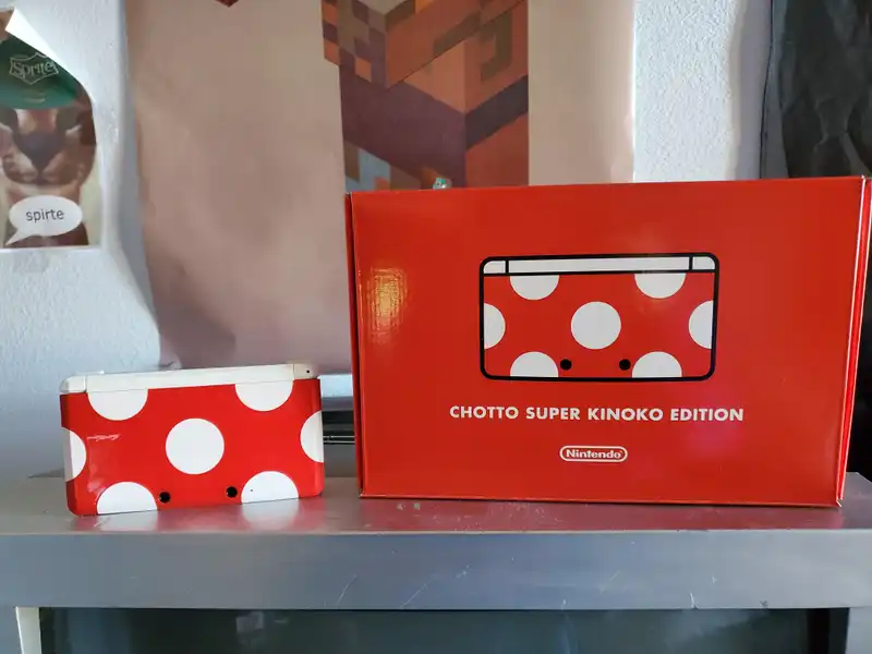 Nintendo 3DS Club Nintendo Chotto Super Kinoko Console [JP 