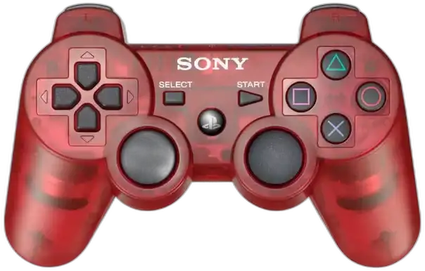  Sony PlayStation 3 Crimson Red Controller
