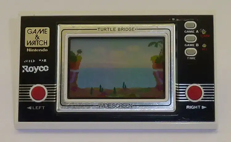  Nintendo Game & Watch Turtle Bridge Royco