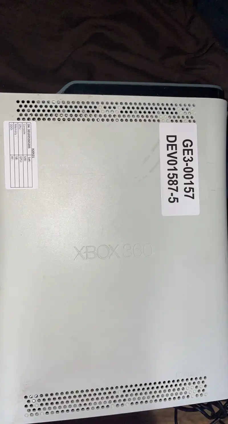  Microsoft Xbox 360 Xenon GE3-00157 Prototype Console