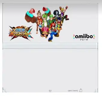  New Nintendo 3DS One Piece Super Grand Battle X Amiibo Faceplate