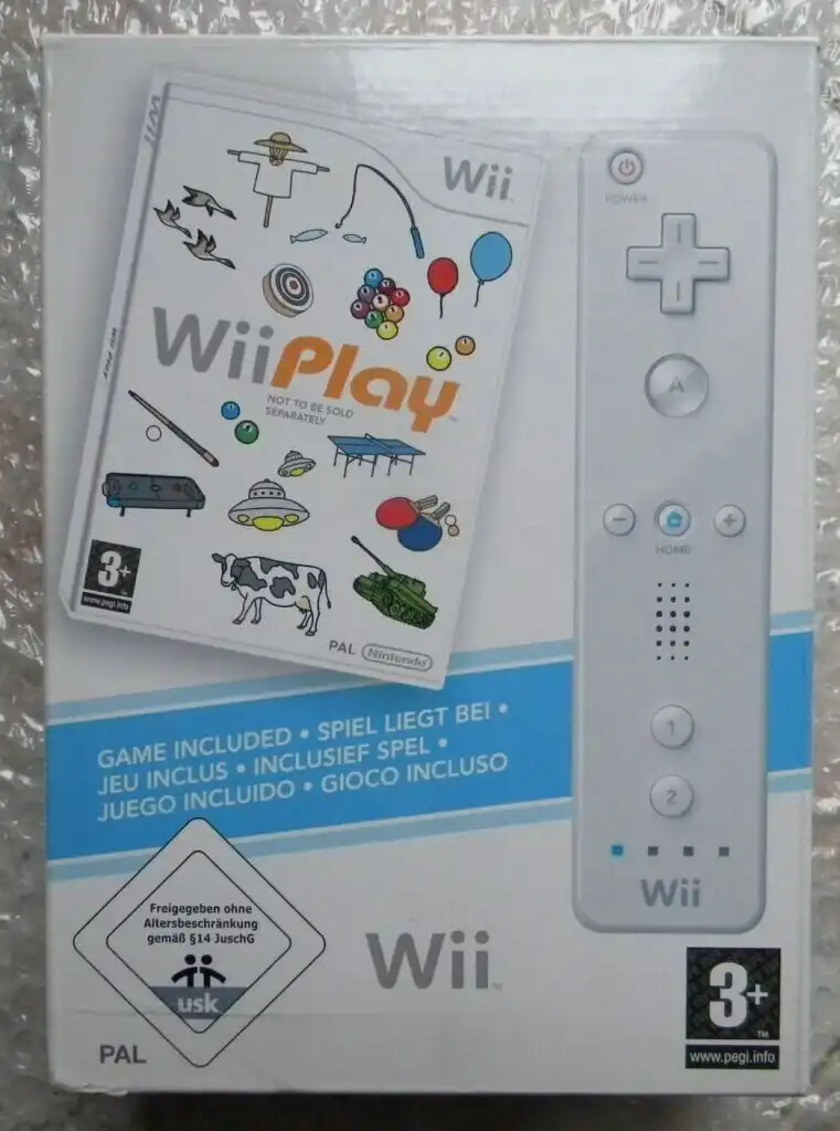  Nintendo Wii WiiMote + Wii Play Bundle [DE]