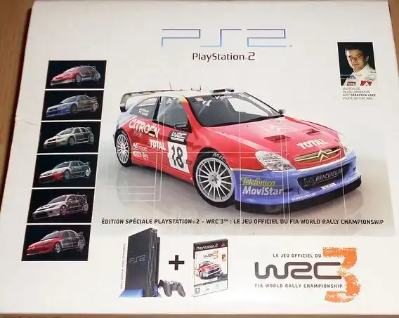  Sony PlayStation 2 WRC 3 Bundle