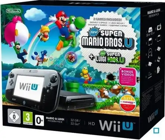  Nintendo Wii U New Super Mario Bros U Bundle