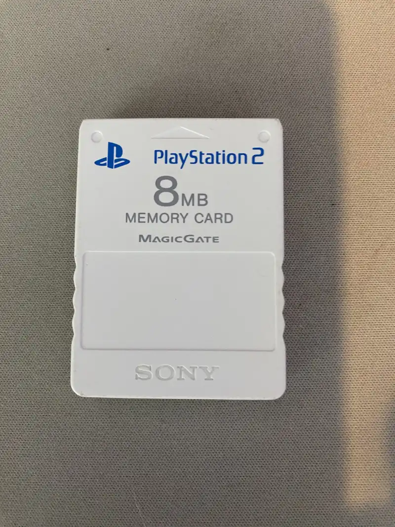  Sony PlayStation 2 8MB Ceramic White Memory Card [JP]