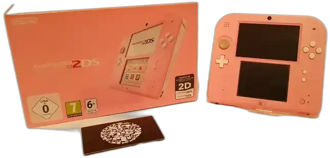  Nintendo 2DS Pink Console