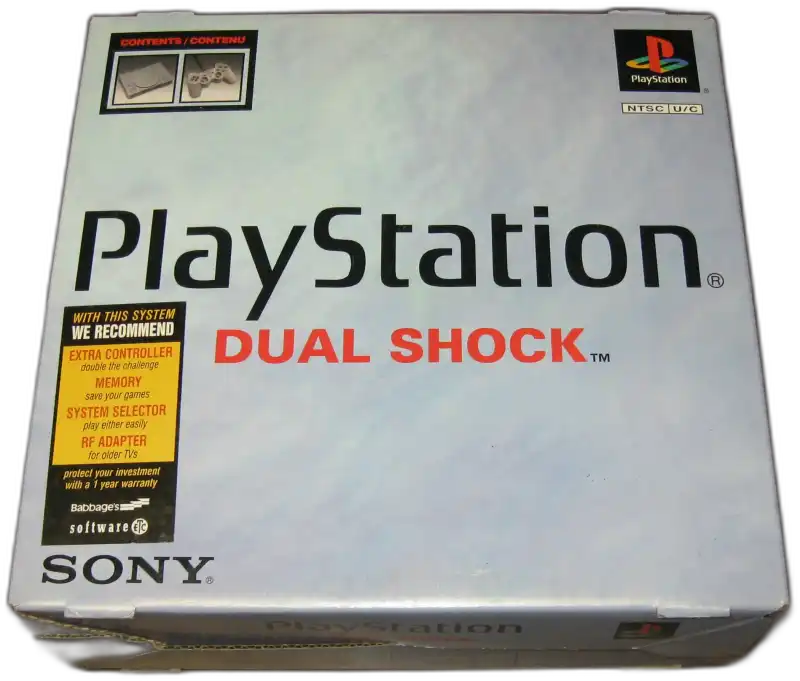  Sony PlayStation Dual Shock Pak Advice Sticker