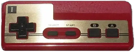  Nintendo Famicom Square Button Player 1 Controller