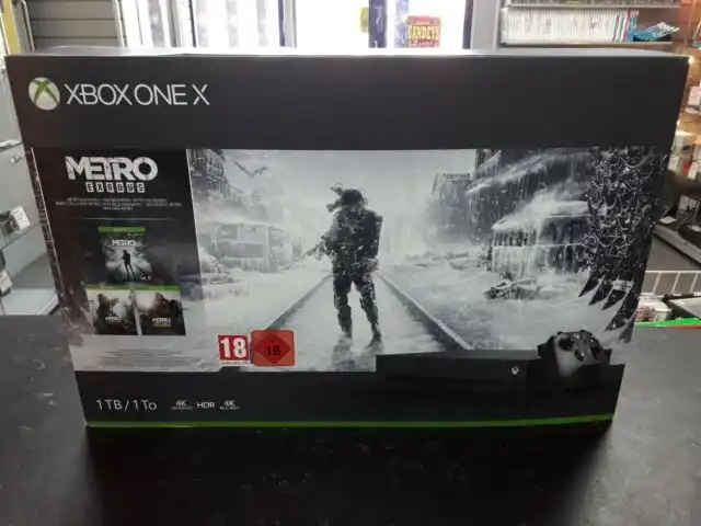  Microsoft Xbox One X Metro Saga Bundle