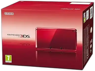  Nintendo 3DS Flame Red Console [EU]