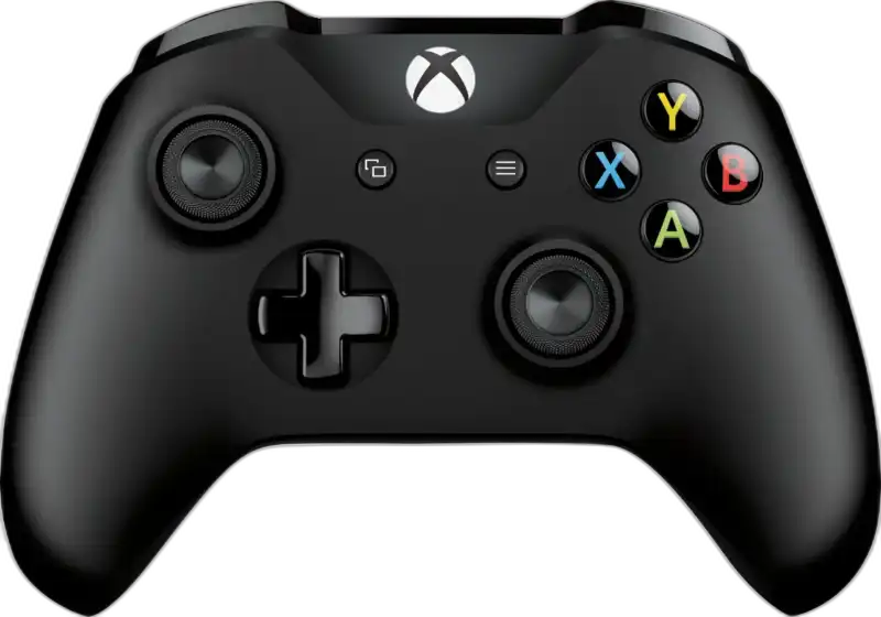  Microsoft Xbox One S Black Controller
