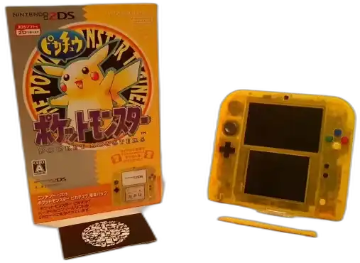  Nintendo 2DS Pokemon Yellow Console [JP]