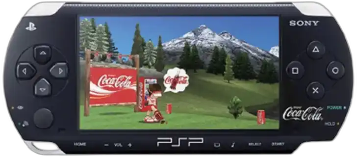  Sony PSP 1000 Coca-Cola Console