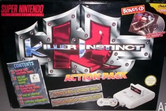  SNES Killer Instinct Action Pack Console