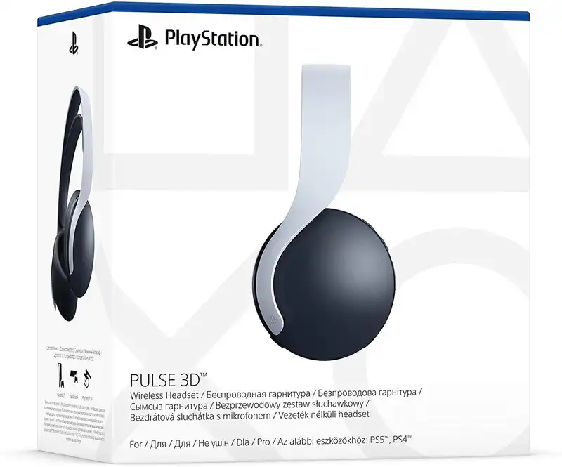 Sony PlayStation 5 PS5 Pulse 3D White Headset