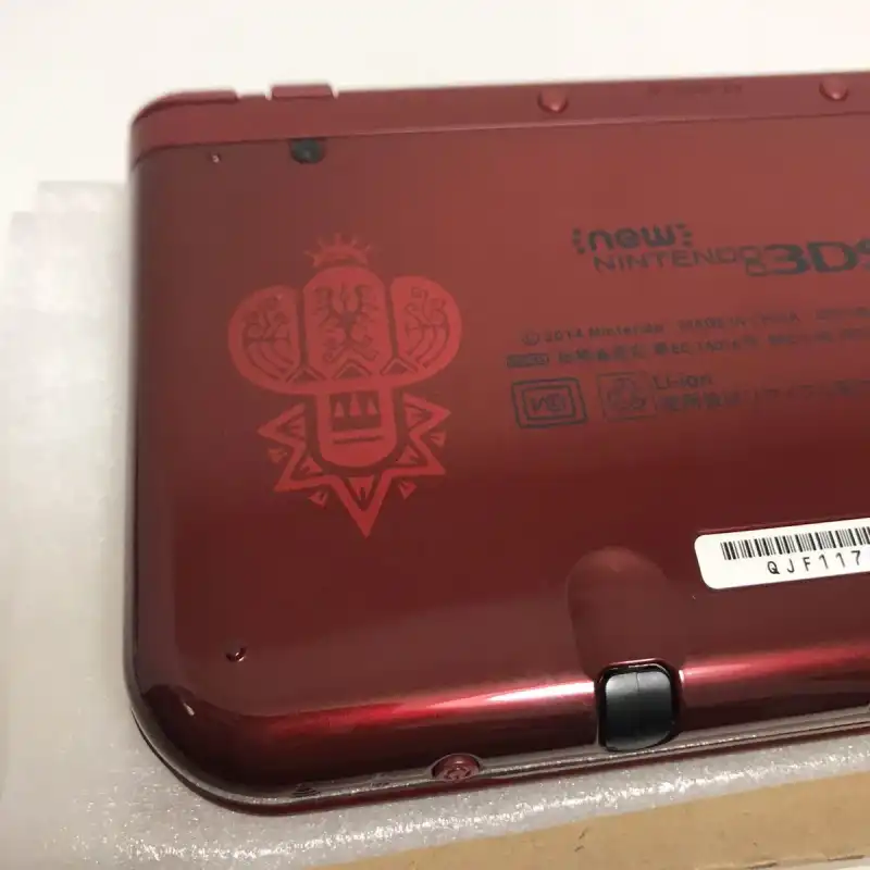 New Nintendo 3DS LL Monster Hunter X Red Console - Consolevariations