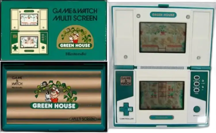  Nintendo Game & Watch Green House