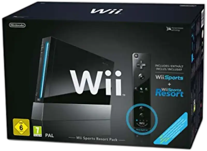  Nintendo Wii Black Console [AUS]