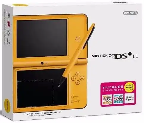 Nintendo DSi LL Yellow Console [JP] - Consolevariations