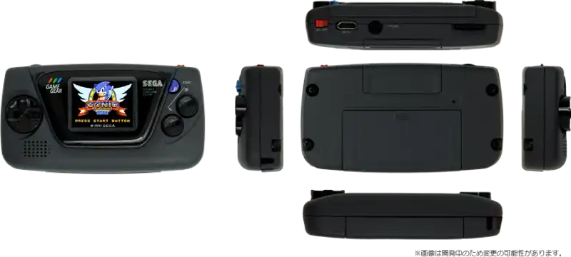 Sega Game Gear Micro Black Console - Consolevariations