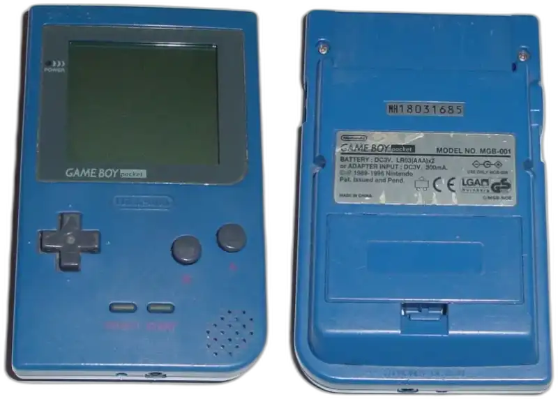 Nintendo Game Boy Pocket Blue Console [NA] - Consolevariations