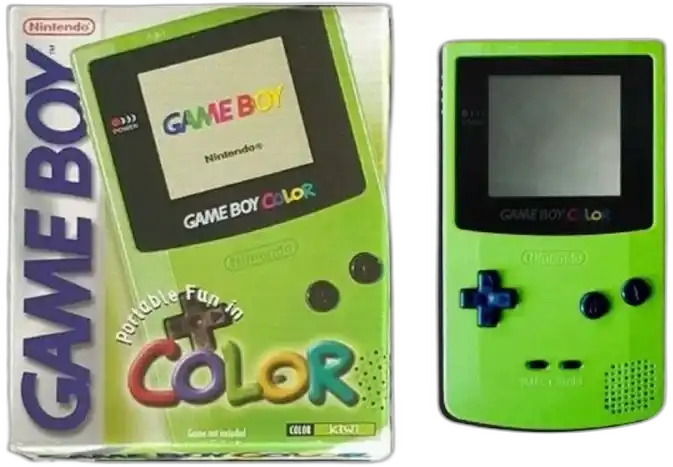  Nintendo Game Boy Color Kiwi Color Console [NA]