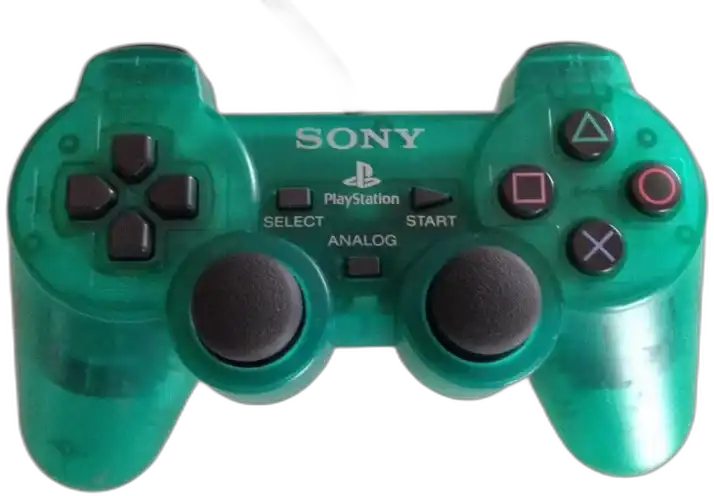  Sony PlayStation 2 Clear Green Controller [NA]