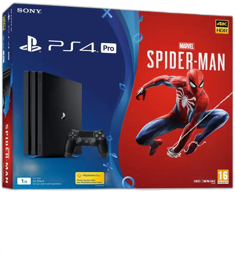 Sony PlayStation 4 Pro Spider-Man Bundle [EU] - Consolevariations