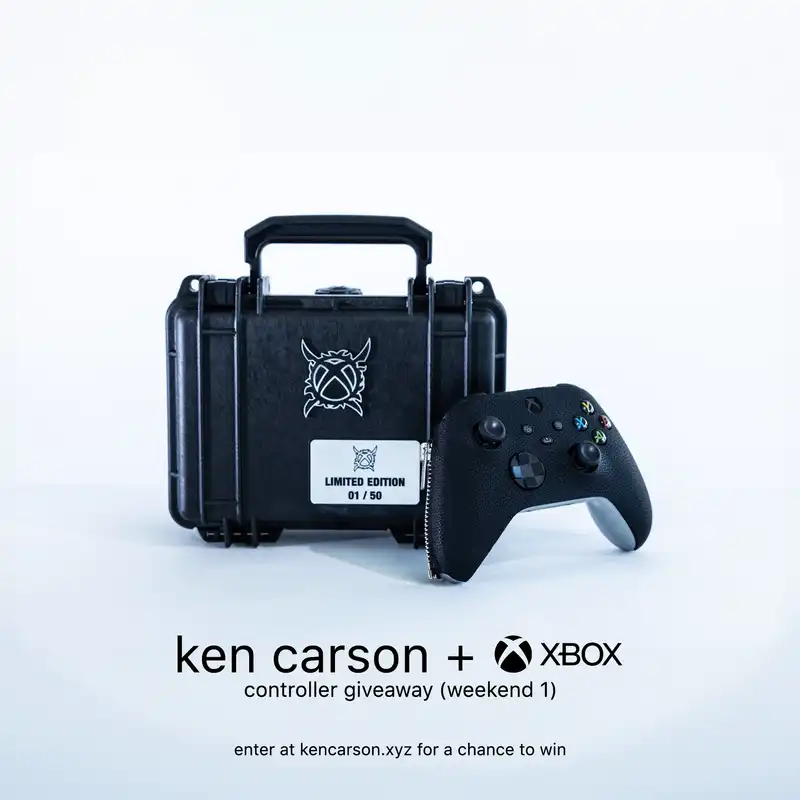 Microsoft Xbox Series X Ken Carson Black Controller